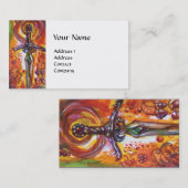 DURENDAL, ROMANTISCH ZWAARD EN DE WITTE ENGEL VISITEKAARTJE (Voorkant / Achterkant)