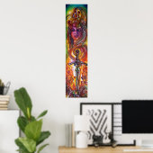 DURENDAL , ROMANTISCHE SCHAKELAAR EN ANGEL POSTER (Thuiskantoor)