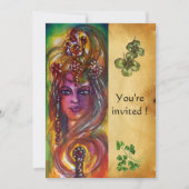 DURENDAL, St Patrick's Day Party, bruin perkament Kaart (Voorkant)