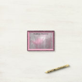 Durenfield Petal Elegant Monogram Post-it® Notes (Op bureau)