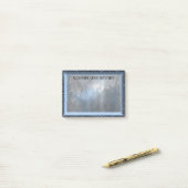 Durenfield Skye Cool Unique Monogram Post-it® Notes (Op bureau)