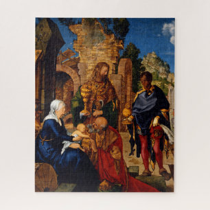 Durer - De aanbidding door de Wijzen Legpuzzel