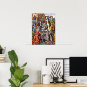 Dürer - De Kruisdraging Poster (Thuiskantoor)