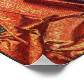 Dürer - het dragen van het kruis poster (Hoek)