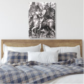 Durer Knight Death and the Devil Canvas Afdruk (Insitu (Slaapkamer))