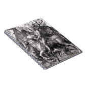 Durer Knight Death and the Devil Notebook Notitieboek (Rechterzijde)