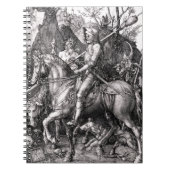 Durer Knight Death and the Devil Notebook Notitieboek (Voorkant)