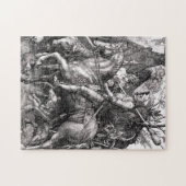 Durer Knight Death and the Devil Puzzle Legpuzzel (Horizontaal)