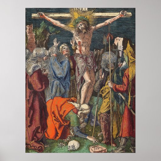 Dürer - Kruisiging Poster (Voorkant)