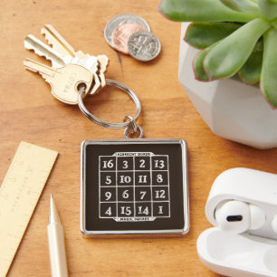 Durer Magic Square Wiskunde Nerd Sleutelhanger