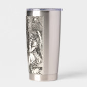 Durer Melencolia geïsoleerd Geïsoleerde Drinkbeker (Links)