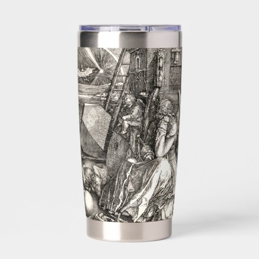 Durer Melencolia geïsoleerd Geïsoleerde Drinkbeker (Voorkant)