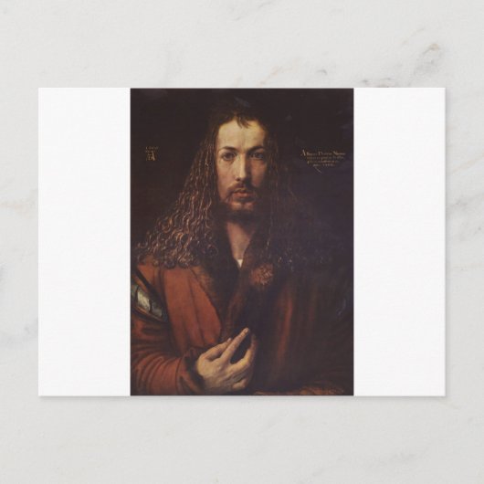 Dürer Portrait Briefkaart (Voorkant)