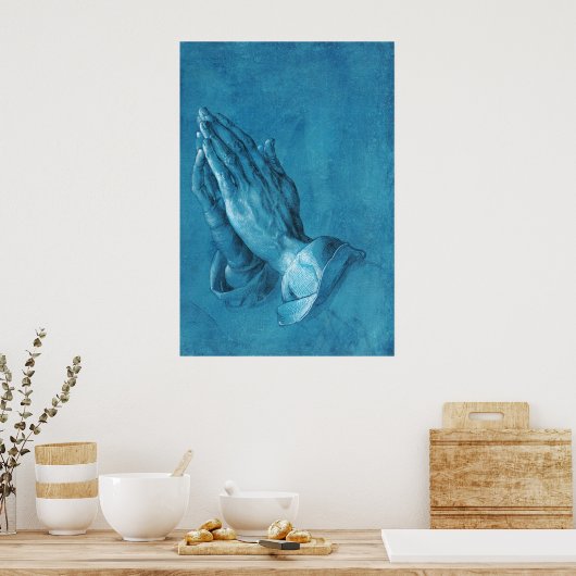 Durer Praying Hands Poster (Keuken)