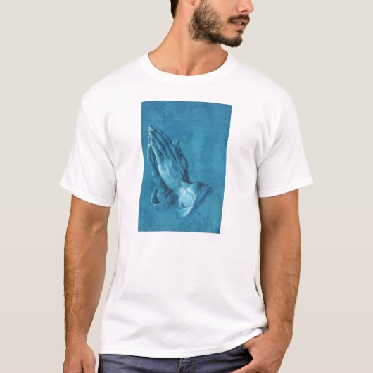 Durer Praying Hands T-shirt (Voorkant)