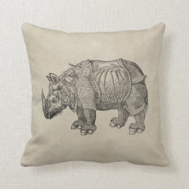 Durer Rhino Kussen
