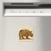 Durer's Rhinoceros Magneet (Insitu (Vaatwasser))
