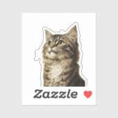 Dürer's Tabby Schatten 3 Sticker (Vel)