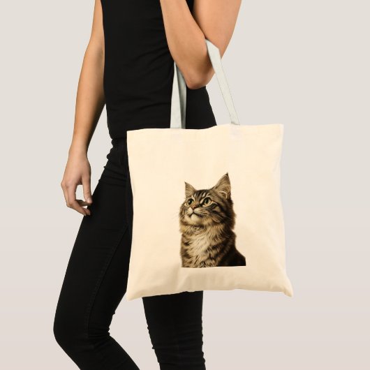 Dürer's Tabby Schatten 3 Tote Bag (Voorkant (product))