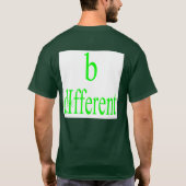 durf 2b anders t-shirt (Achterkant)