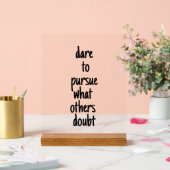 Durf acrylaat te gebruiken acryl bord (Huwelijk)