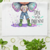 Durf anders te zijn Lil' Fairy keukendoeken Theedoek (Gevouwen)