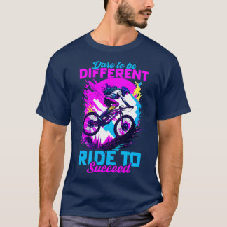 Durf anders te zijn Rit To Succeed BMX T-shirt
