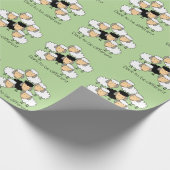 Durf anders te zijn Zwarte schaap Cadeaupapier (Hoek)