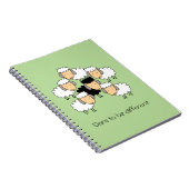 Durf anders te zijn Zwarte schaap Notitieboek (Rechterzijde)