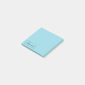 'Durf Geweldige te zijn' Post-it Notes (Schuin)