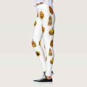 Durf Halloween Pumpkin te Draag Leggings (Links)