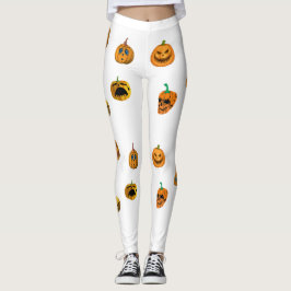 Durf Halloween Pumpkin te Draag Leggings