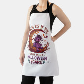 Durf Halloween Schrik Paarse Voodoo Pop Crescent M Schort (Insitu)
