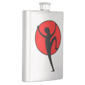 Durf het aan ! Klassieke Flask Flacon (Rechts)