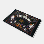 Durf in de Halloween-deurmat te stappen Deurmat (Schuin)