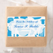 Durf je? keukengerei etiket (Insitu)