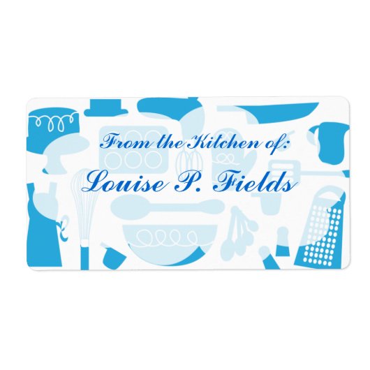 Durf je? keukengerei etiket (Voorkant)