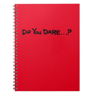 Durf je? notitieboek