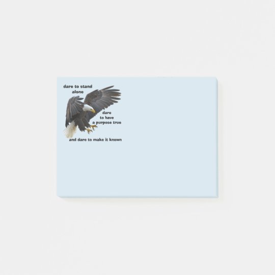 Durf me de Alleen, Amerikaanse Kale Uitgave van Post-it® Notes