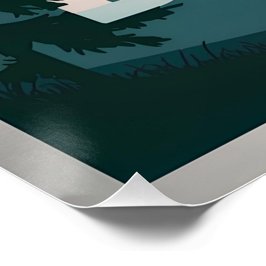 Durf niet te durven perfect poster (Hoek)