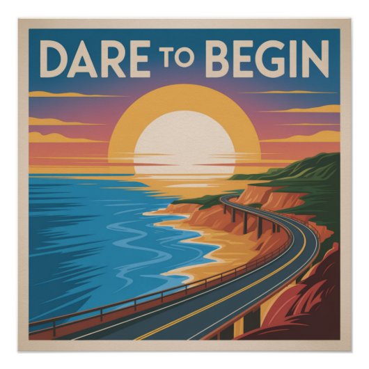 Durf om te beginnen perfect poster (Voorkant)