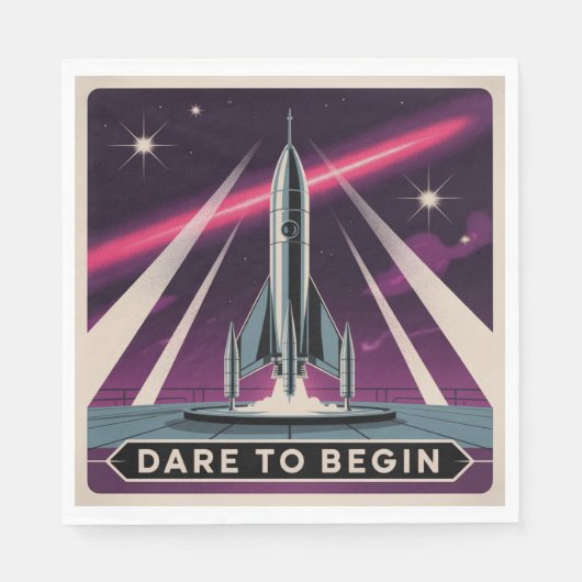 Durf om te beginnen servet (Voorkant)