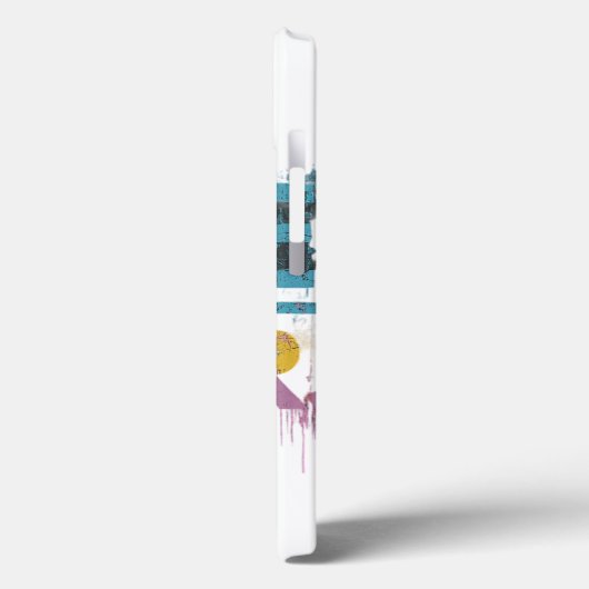 Durf, rij, lever Case-Mate iPhone case (Achterkant / Links)