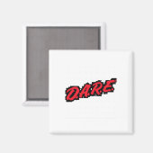 Durf Sticker Magneet (Voorkant / Achterkant)