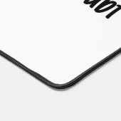 Durf te achtervolgen Desk Mat (Hoek)