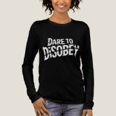 Durf te disobeyeren Punk Tri-Blend Shirt (Voorkant)