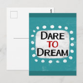 Durf te dromen Briefkaart (Voorkant / Achterkant)