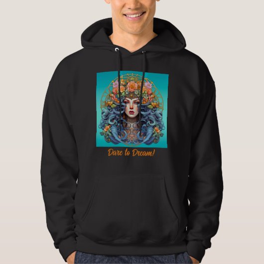Durf te Dromen Hoodie (Voorkant)