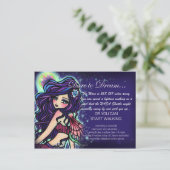 "Durf te dromen" Inspirerend fantasiekunst Briefkaart (Staand voorkant)