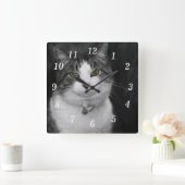 Durf te kijken in mijn groene ogen wandklok (Huis)